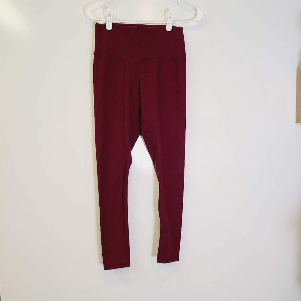 Champion Leggings Womens Medium Maroon
